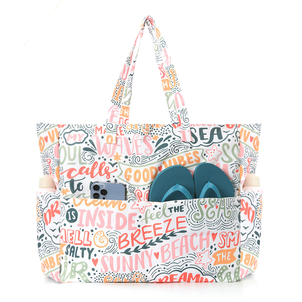 Strandtasche mit Praktischem Stauraum und Robustem Design Brehn