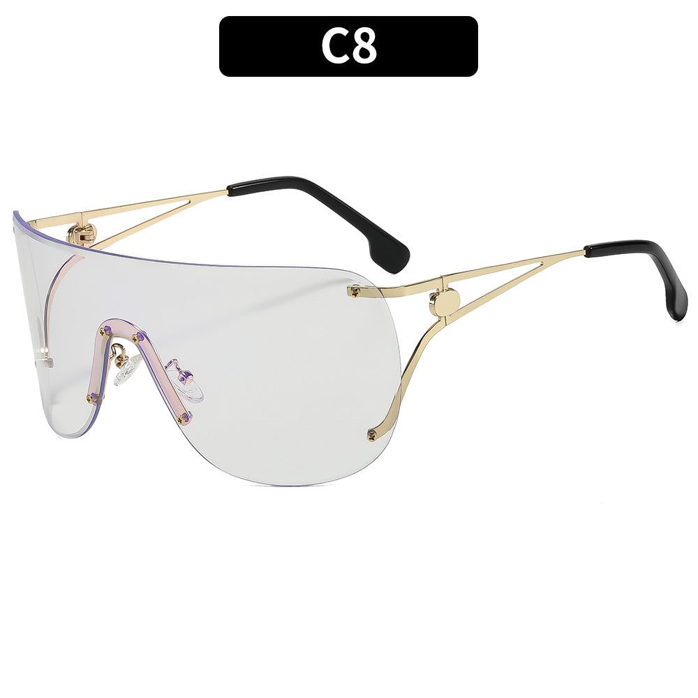 Oversized futuristische Schutzbrille