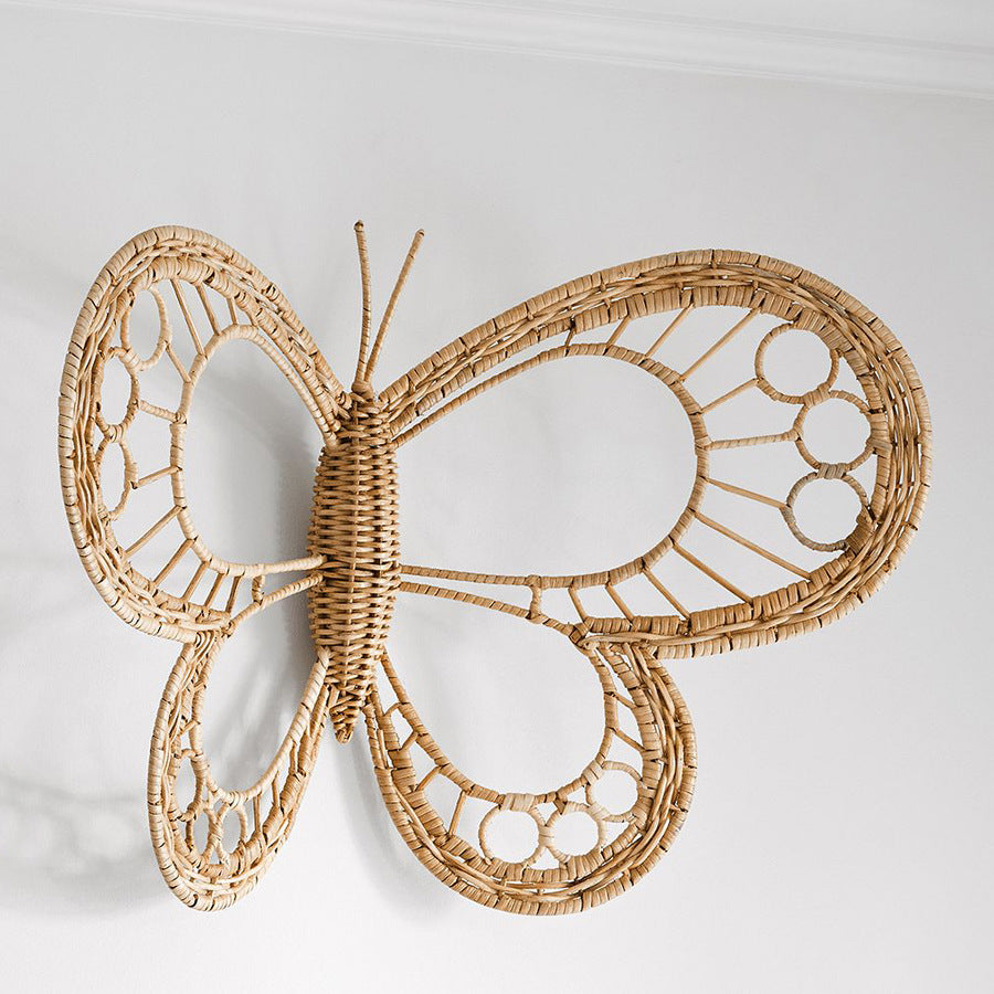 Dekorativer Wandbehang im Schmetterlingsdesign Brehn