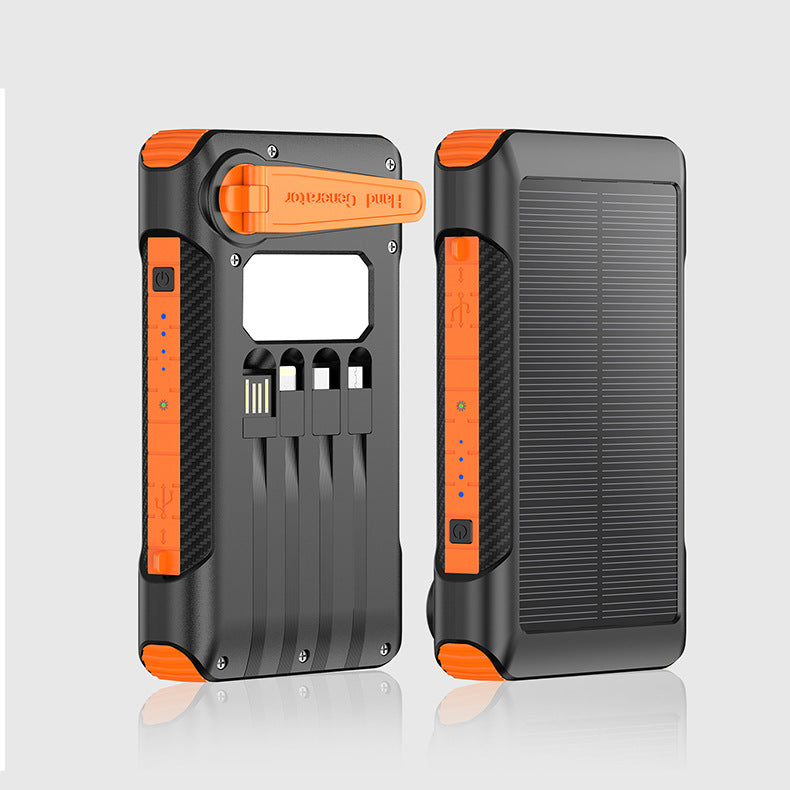 Solar Powerbank mit Schnellladefunktion Brehn