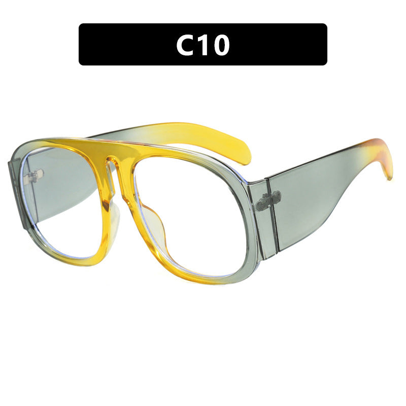 Damen trendige oversized Sonnenbrille mit modischem Farbverlauf Brehn