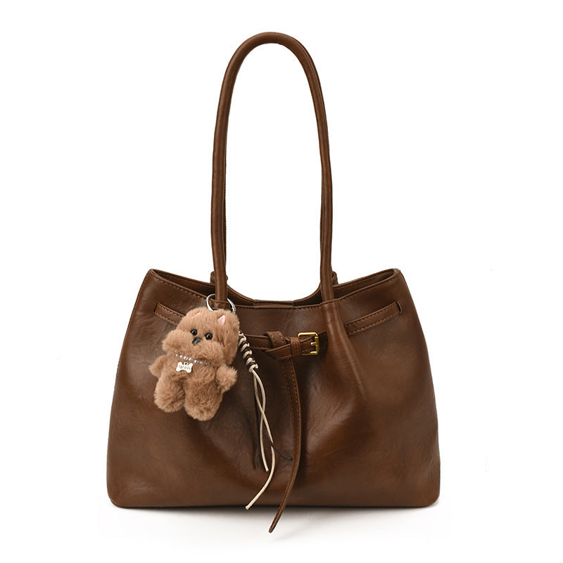 Luxuriöse Leder Schultertasche