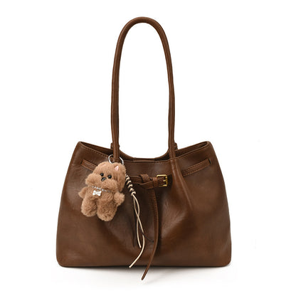 Luxuriöse Leder Schultertasche