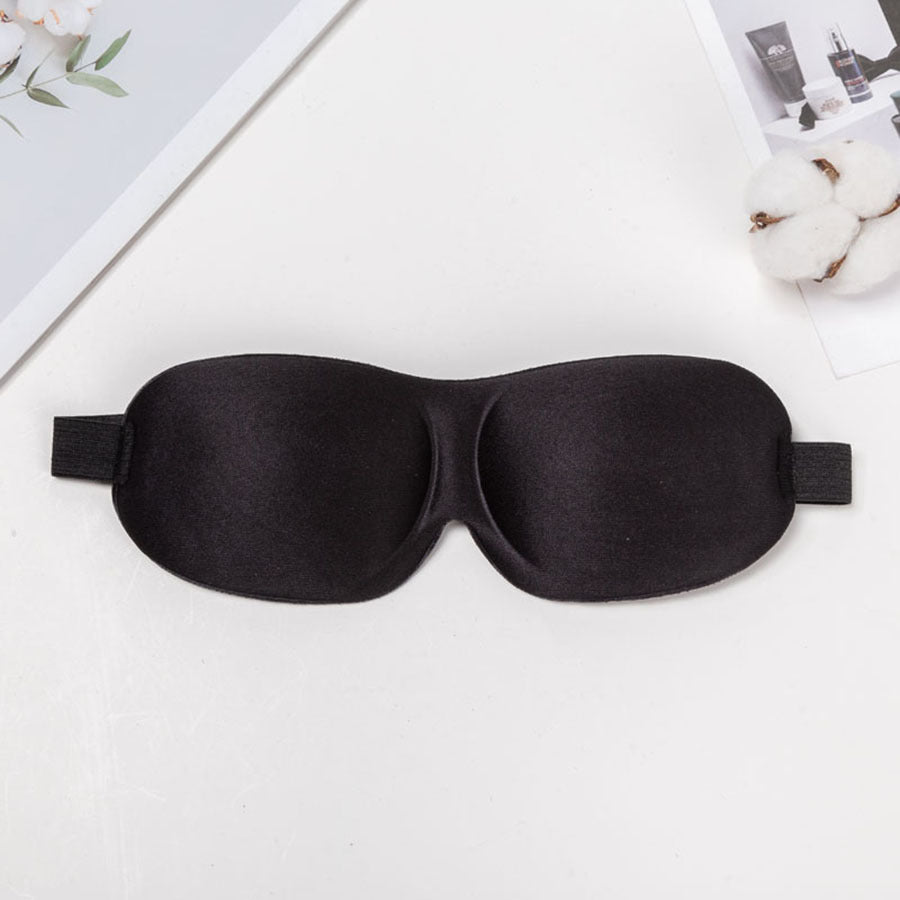 Unisex nan lichtblockierende Reisemaske mit thermoformbarer Nylonhülle und breitem Komfortband Brehn