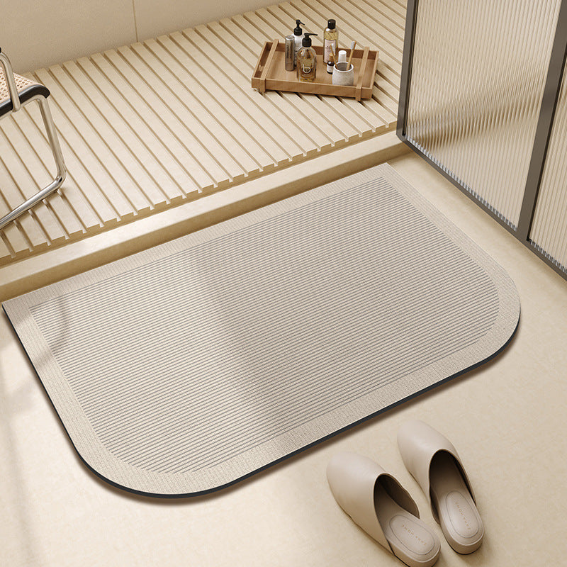 Elegante weiche rutschfeste Badematte