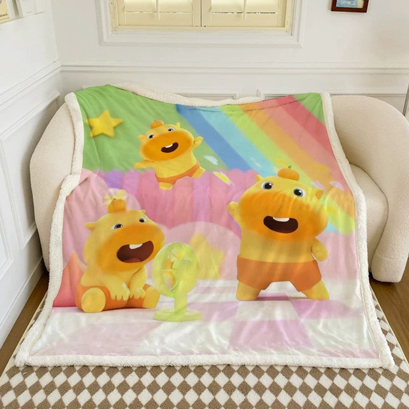 Kinder gemütliche Plüschdecke Brehn