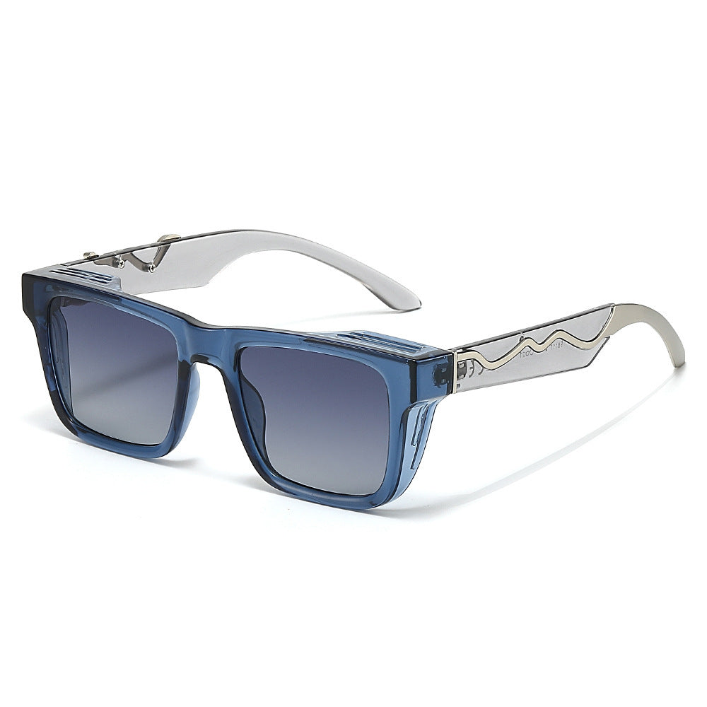 Damen modische Sonnenbrille im markanten, kantigen Design Brehn