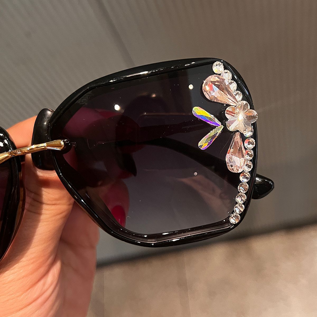 Damen Schmucksteine Sonnenbrille Brehn