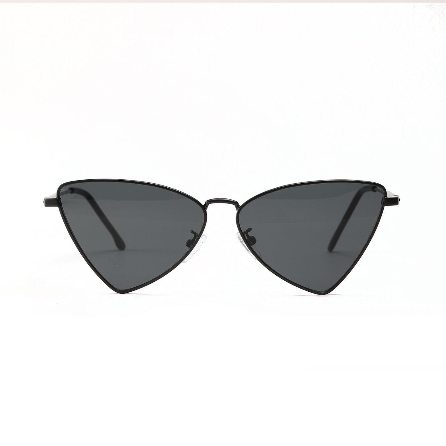Damen trendige Cat-Eye Sonnenbrille mit goldenen Akzenten Brehn