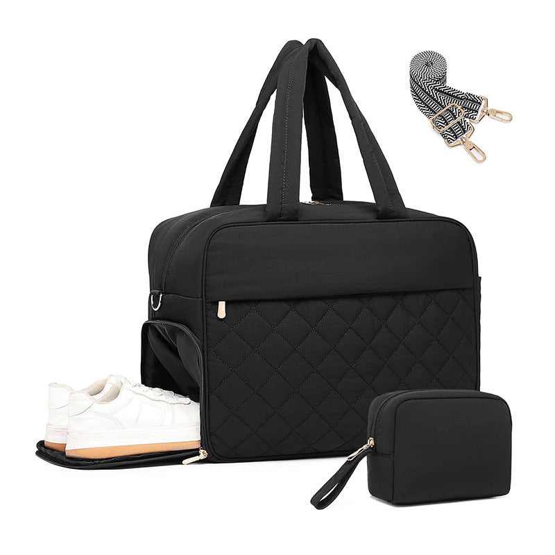 Multifunktionale Sport- und Reisetasche mit Separatem Schuh- und Kosmetiktäschchen Brehn