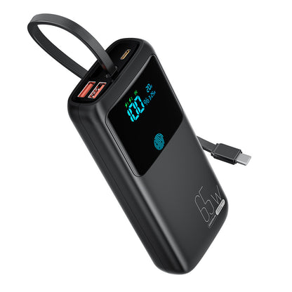 Powerbank mit Integriertem Led-Display und Schnellladefunktion Brehn