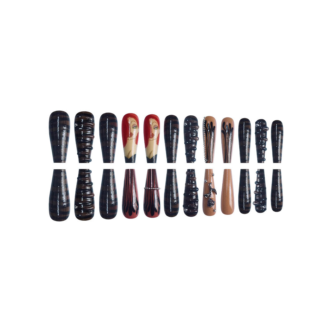 Künstlerische Charakter Nagelkunst Extensions Brehn