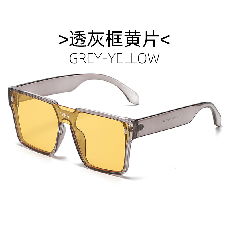 Damen modische quadratische Sonnenbrille im urbanen Stil Brehn