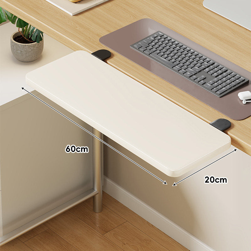 Unter-Tisch Gleitschienen-Tastaturablage und Schreibtischverlängerung mit sanfter Gleitmontage
