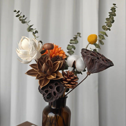 Trockenblumenstrauß