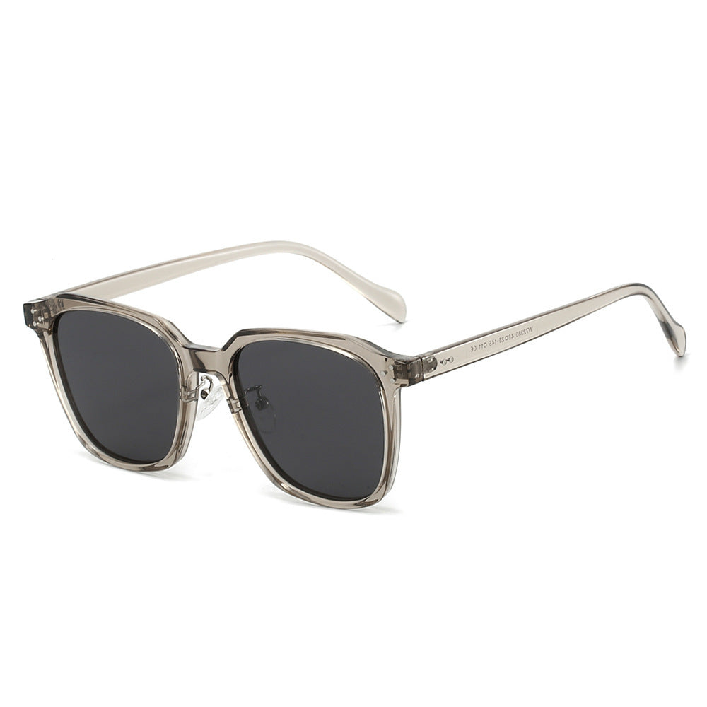 Damen quadratische Sonnenbrille mit modernem Materialmix Brehn