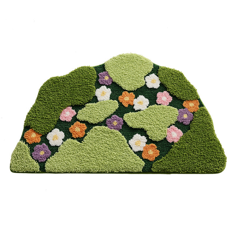Floral Verzierte Innenteppich Badmatte Brehn