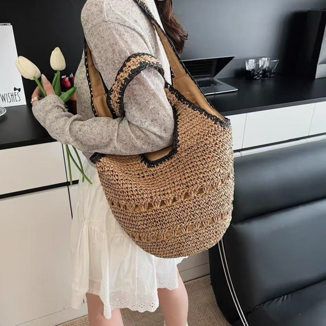 Makramee Strandtasche Im Eleganten Boho-Design Brehn