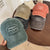 Herren Freizeit Vintage Baumwoll Baseballmütze Brehn