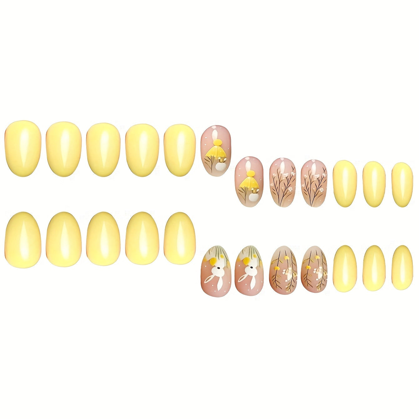 Saisonale Themen Press-On Nail Art Brehn
