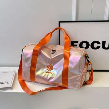 Vielseitige schimmernde Reisetasche