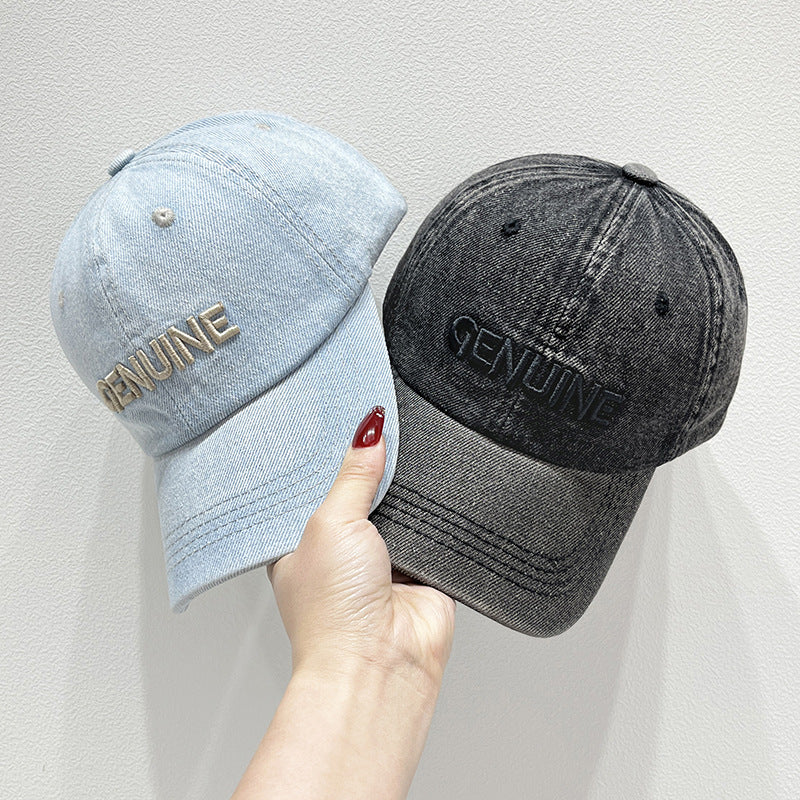 Herren Denim Baseballcap Brehn
