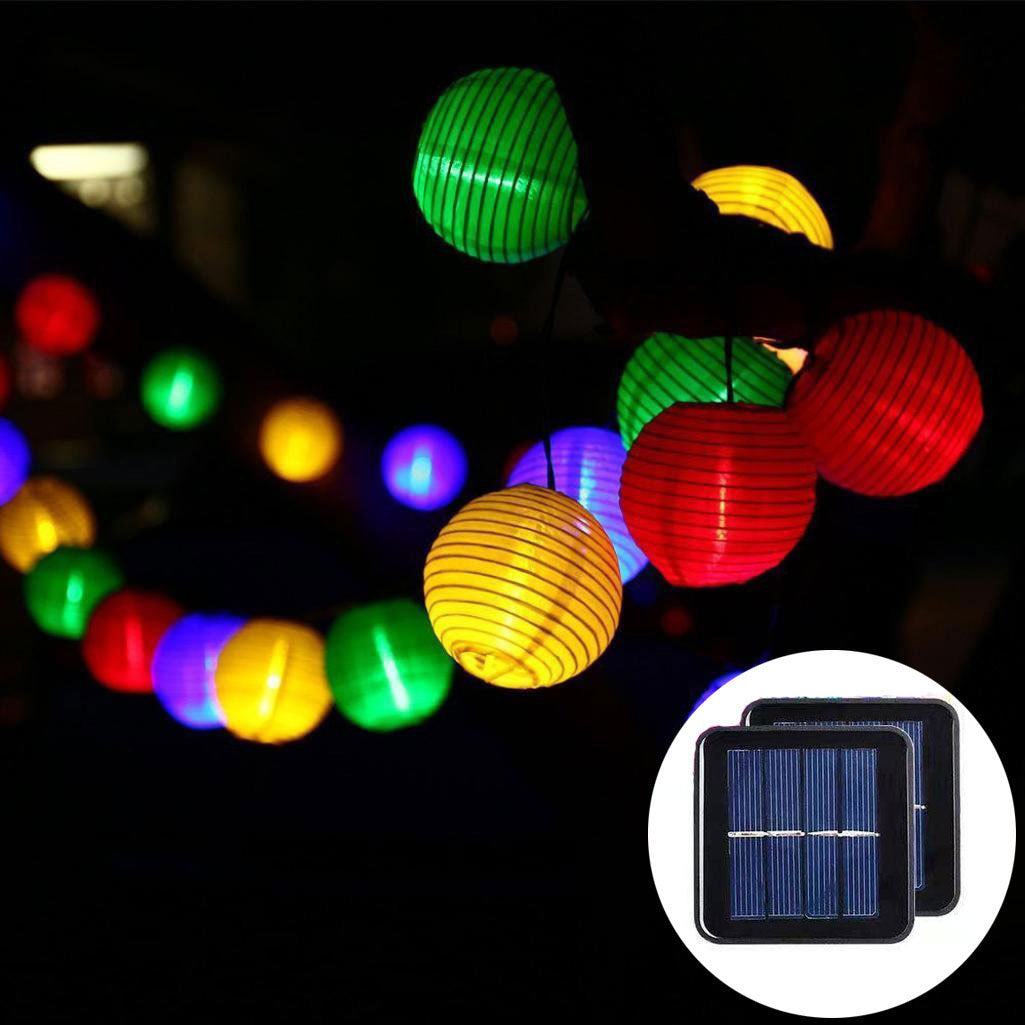 Dekorative LED Laternen Lichterkette Brehn