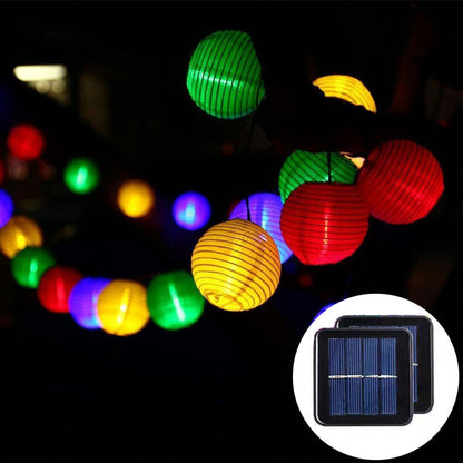 Dekorative LED Laternen Lichterkette Brehn