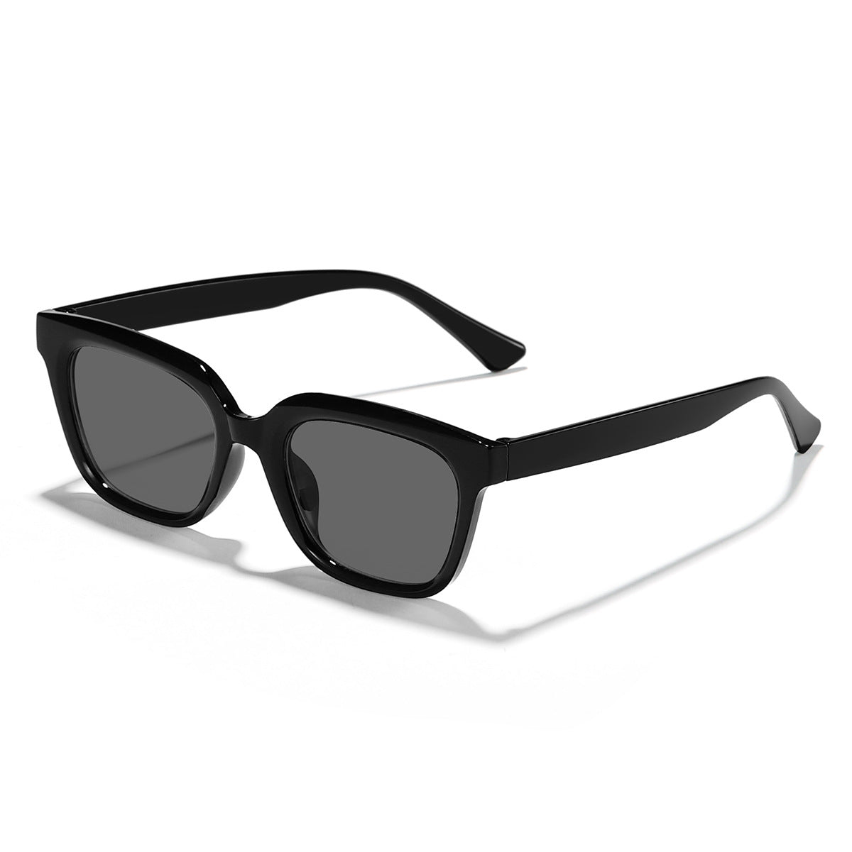 Damen Moderne quadratische Sonnenbrille mit stilvollem Transparenzrahmen Brehn