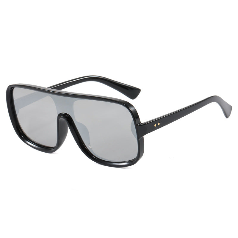 Damen modische Shield-Sonnenbrille mit innovativem Design Brehn