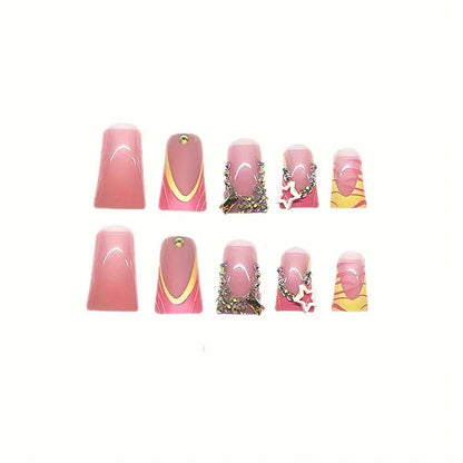 Dekorative 3D-Themen-Presse-Nagelkunst Brehn