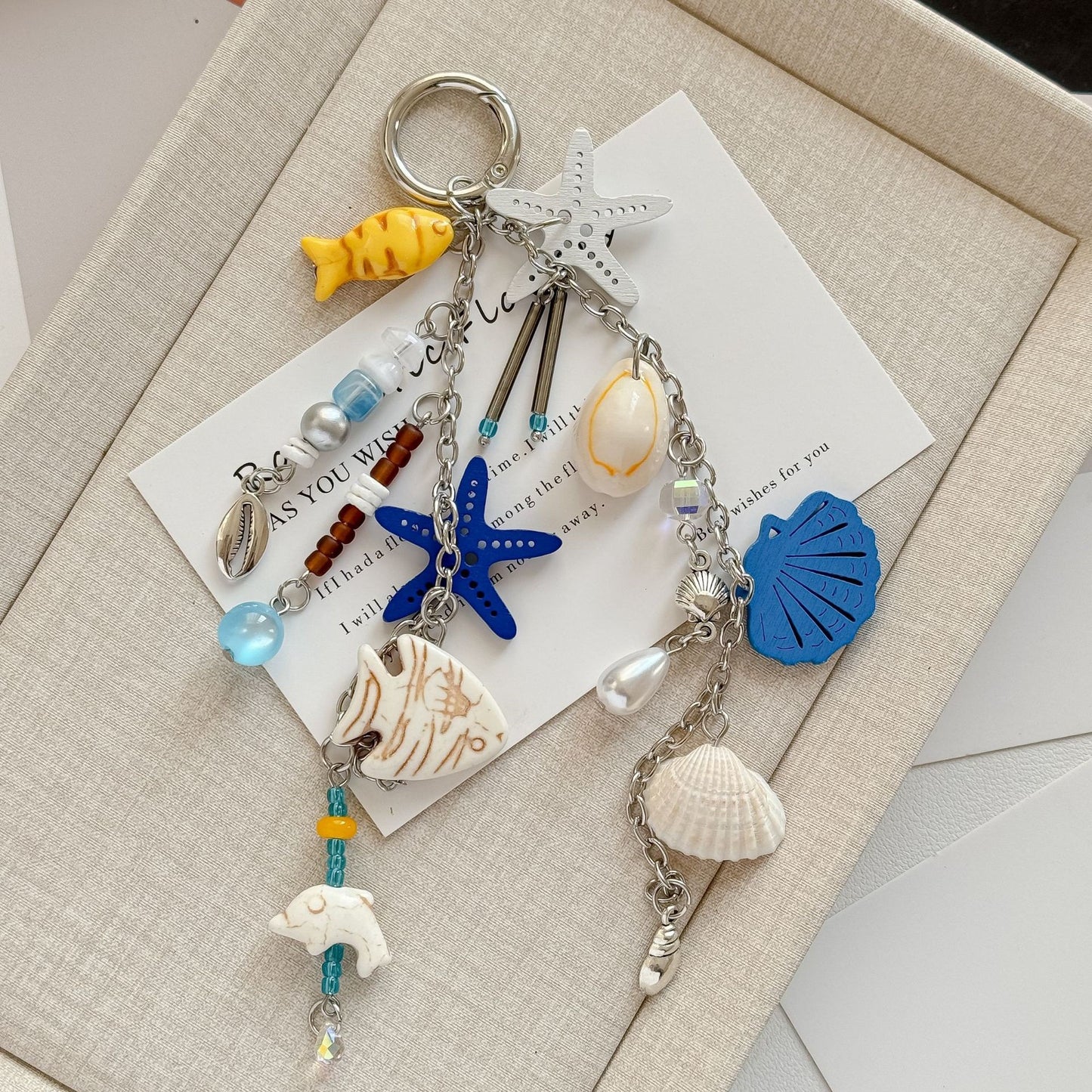 Verspielter Schlüsselanhänger mit Maritimem Flair Brehn