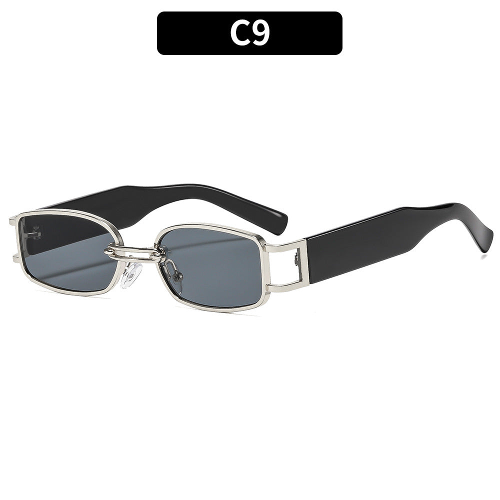 Stylische Rechteckige Rahmenbrille