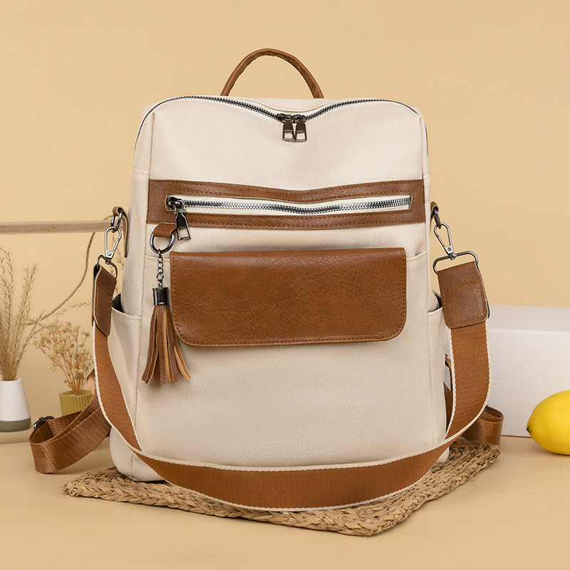 Multi-Funktionaler Kunstleder-Rucksack Brehn