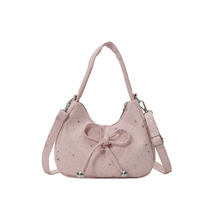 WoDekorative Sternmuster Hobo Tasche Brehn