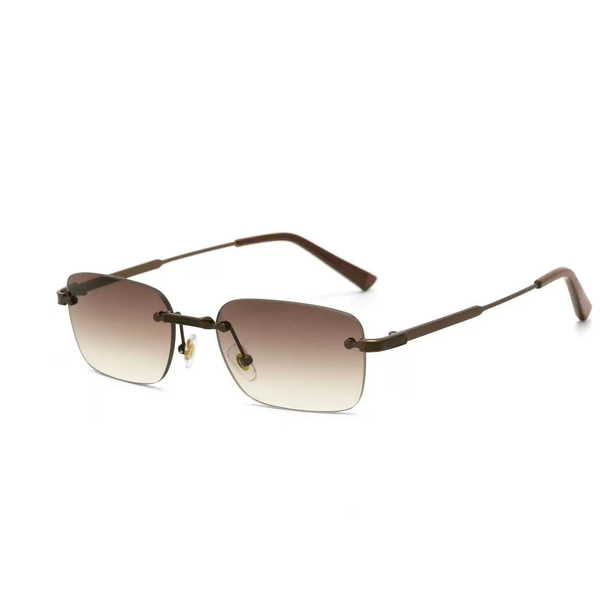 Damen modische Brille mit elegantem Metallrahmen Brehn