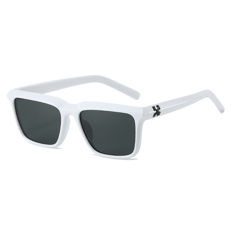 Damen modische Sonnenbrille im modernen rechteckigen Design Brehn