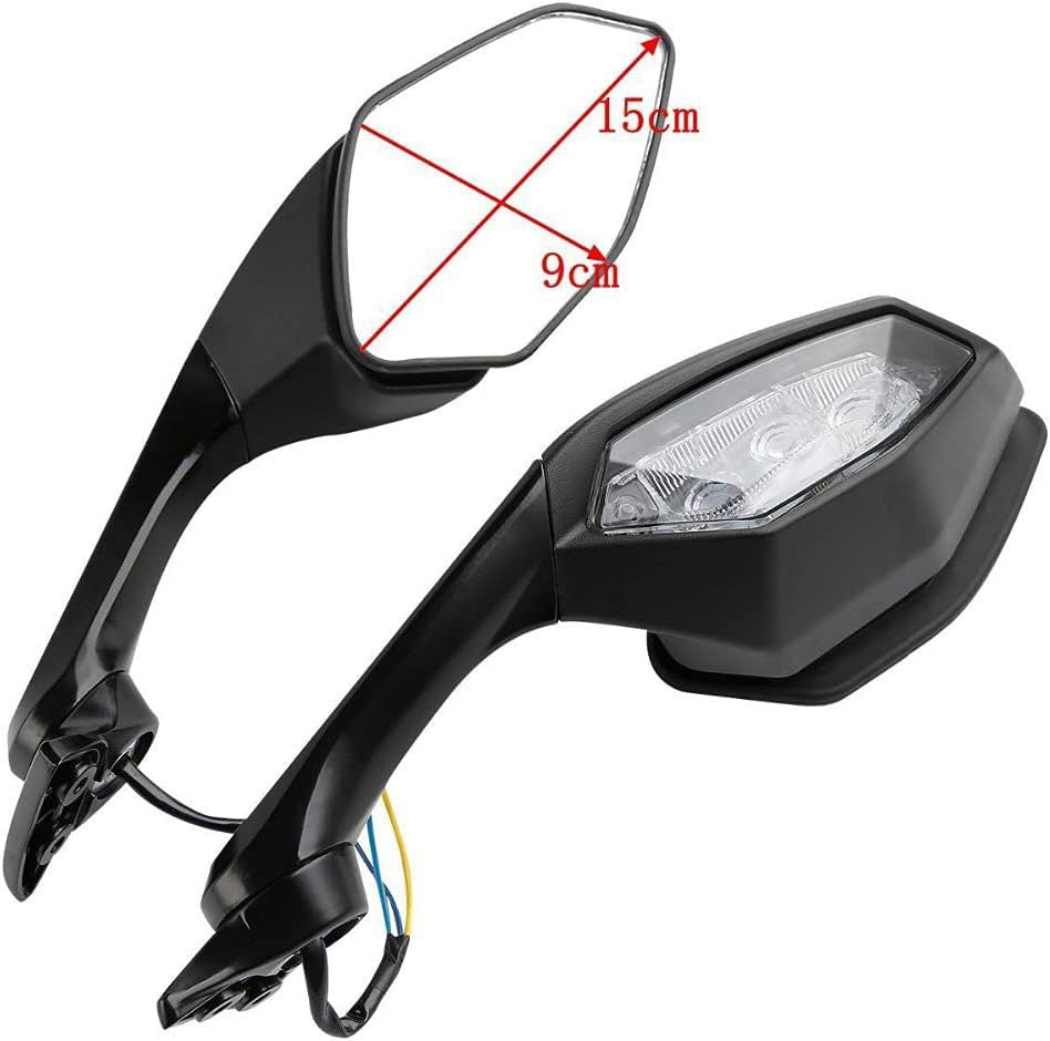 Verstellbare Led Motorrad Rückspiegel Brehn