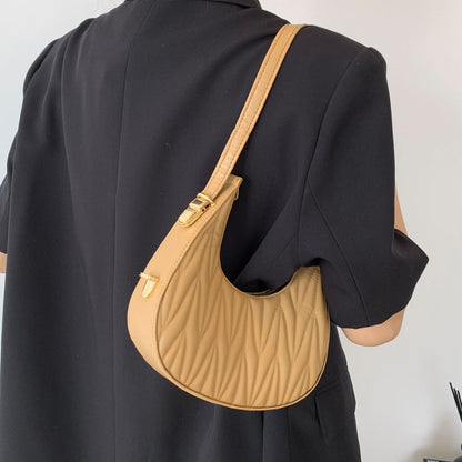Gepolsterte Mini-Handtasche