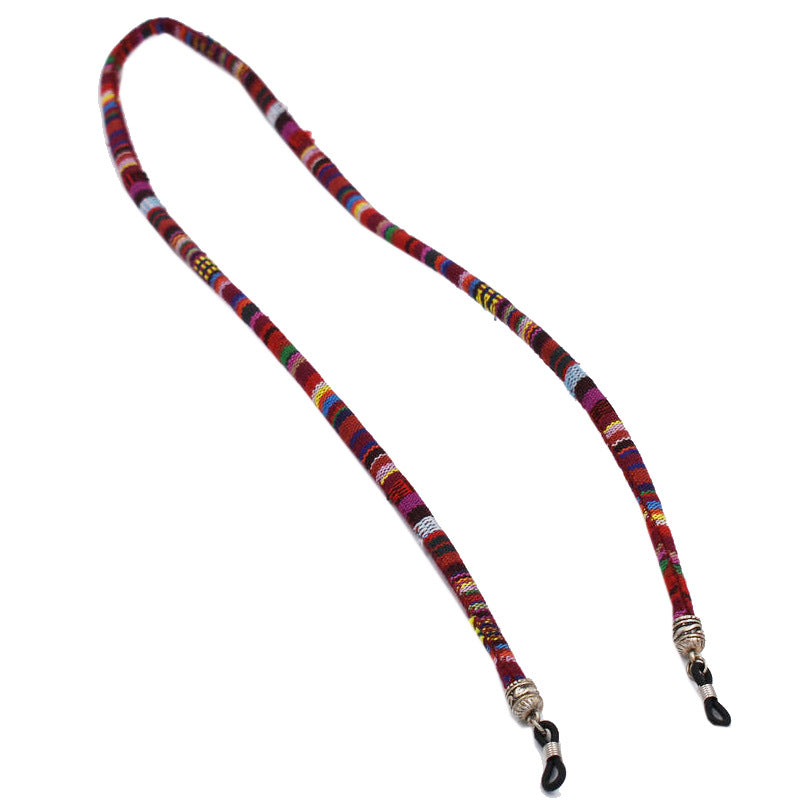 Bunte Woven Eyewear Kette Brehn