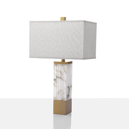 Elegante Marmor Akzent Tischlampe
