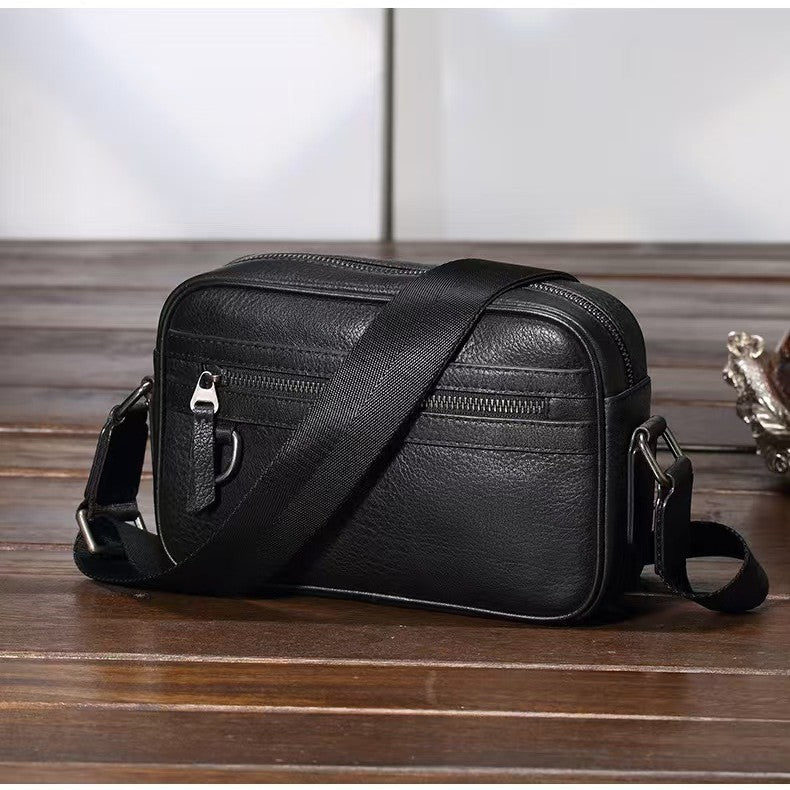 Stylische Leder Umhängetasche Organizer