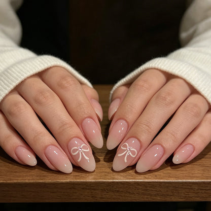 Elegante Spitz-Press-On-Nagelverlängerungen Brehn