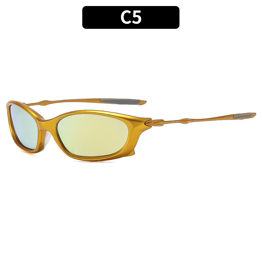 Sportliche Shield Sonnenbrille