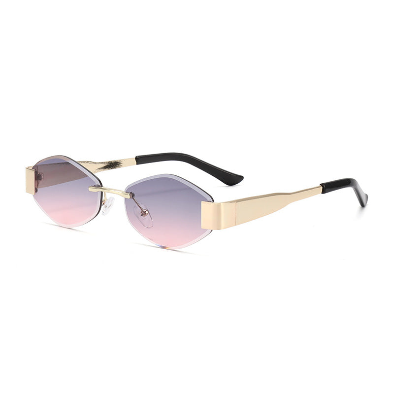 Damen modische Sonnenbrille mit elegantem achteckigen Rahmen und UV-Schutz Brehn