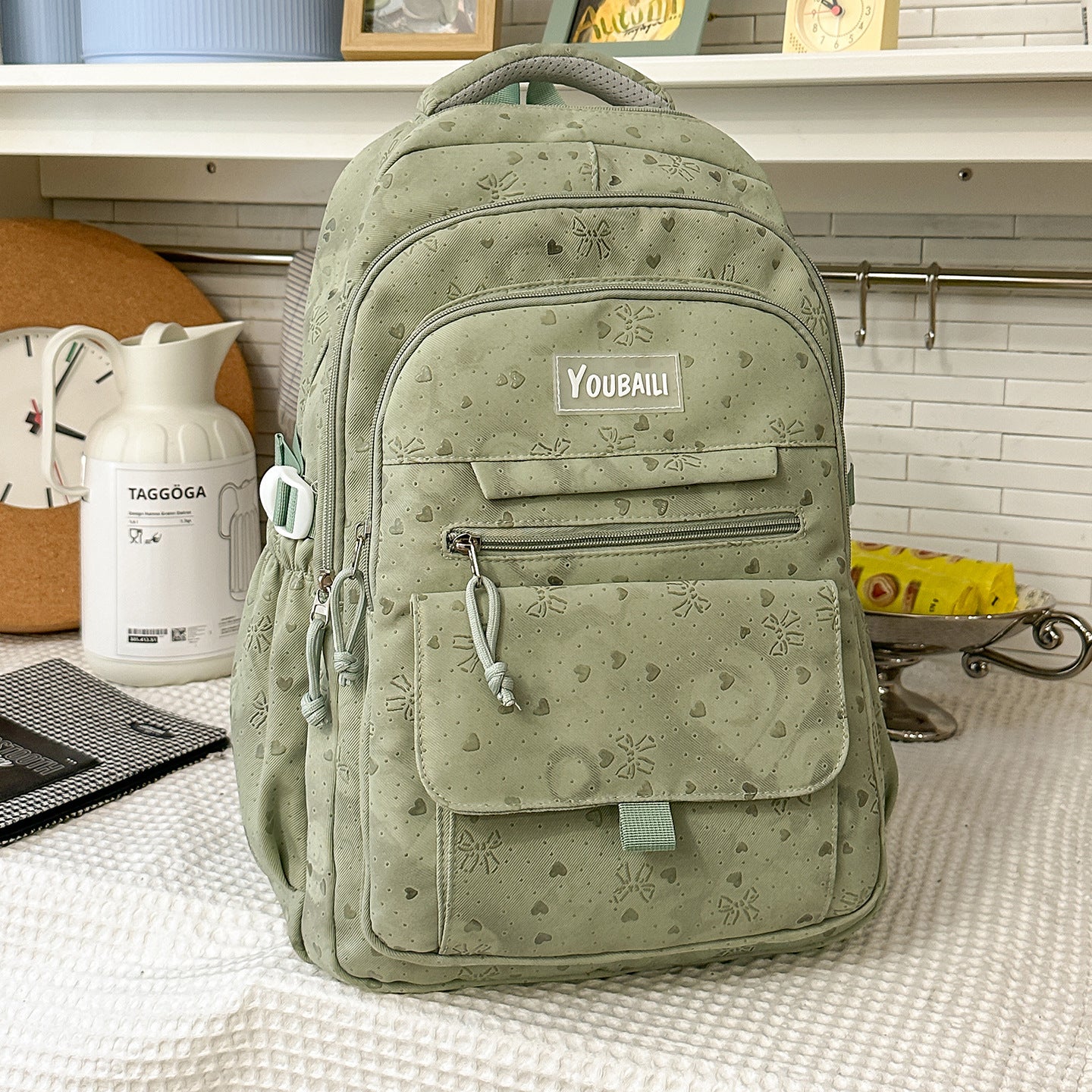 Modischer gemusterter Schulrucksack