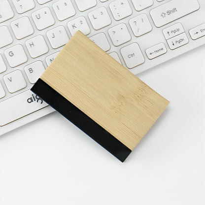 Eleganter Holz RFID-Blockierender Kartenhalter