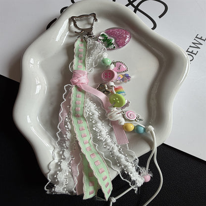 Kreativer Obst-Themen Charm Schlüsselanhänger Brehn
