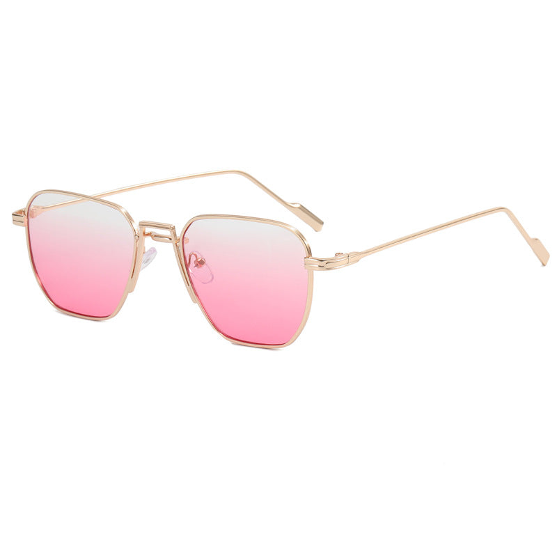 Damen modische viereckige Brille mit minimalistischer Rahmenstruktur Brehn