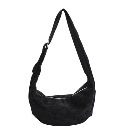 Weiche Wildleder lockere Schultertasche